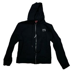 Mitchell and Ness Women’s Black Zip Up Hoodie